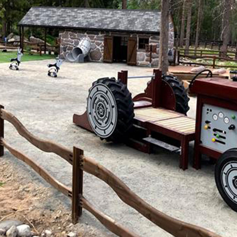 Der Bauernhof im Ranua Wildlife Park: Spielspaß für die Kleinsten